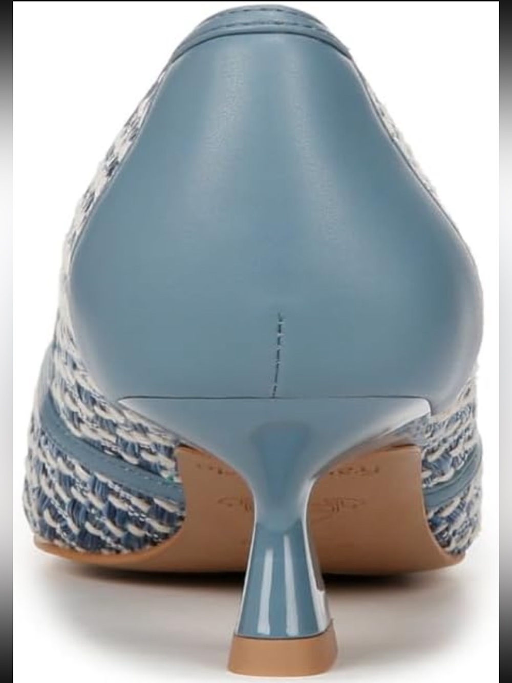 Franco Sarto Blue Milti Darcy Pointed Toe Kitten
Heel Pump NWT - Picture 3 of 6